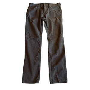 Men's J Crew Corduroy Slim‎ Fit Style 484 Pants, Gray, Size 32x32